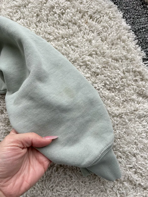Brandy Melville Sage Green Zip Up Hoodie - Image 5