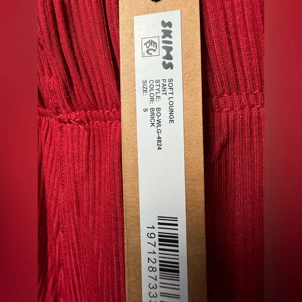SKIMS SOFT LOUNGE PANTS NEW BRICK - Image 6
