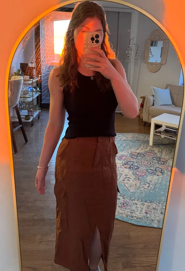 Magaschoni Midi Cargo Skirt - Image 4