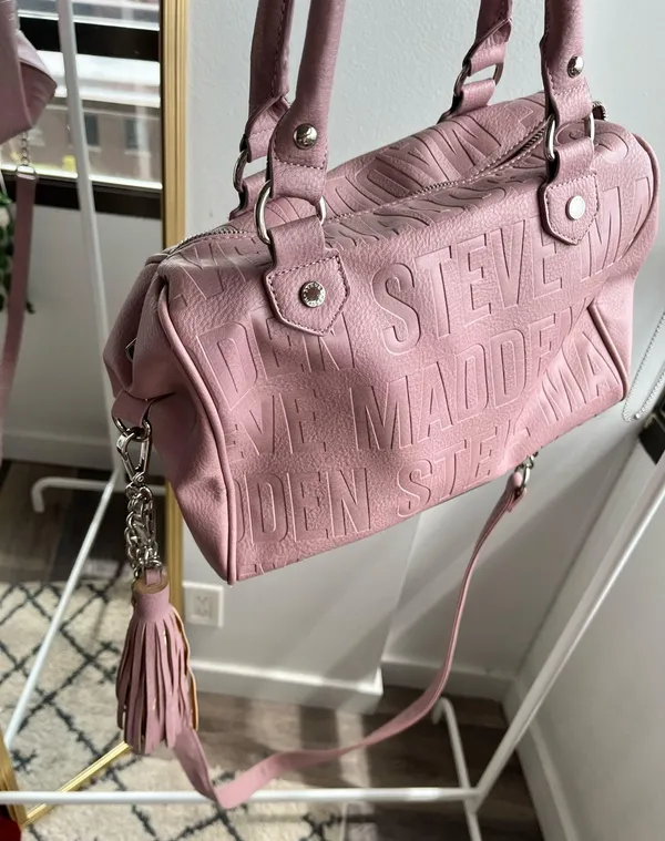 Steve Madden Shoulder Bag Pink Mauve - Image 4