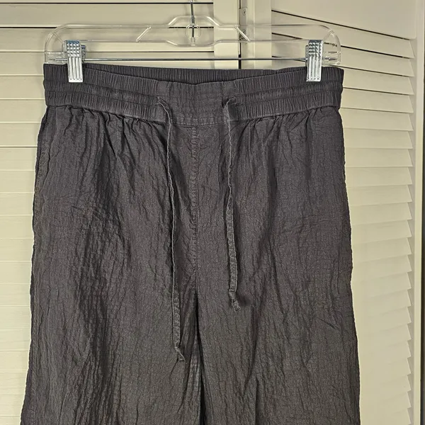 COS Womens Black Gauze Stretch Pants 8‎ - Image 3