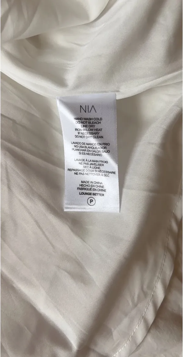 Revolve NIA Currant Dress White Strapless Mini Dress Size Small NWT - Image 4