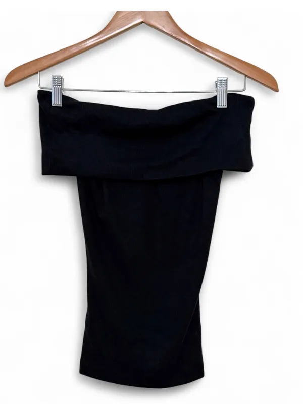 Anthropologie Pilcro Women’s Off the Shoulder Twist Rib Top Size XXS - Image 7