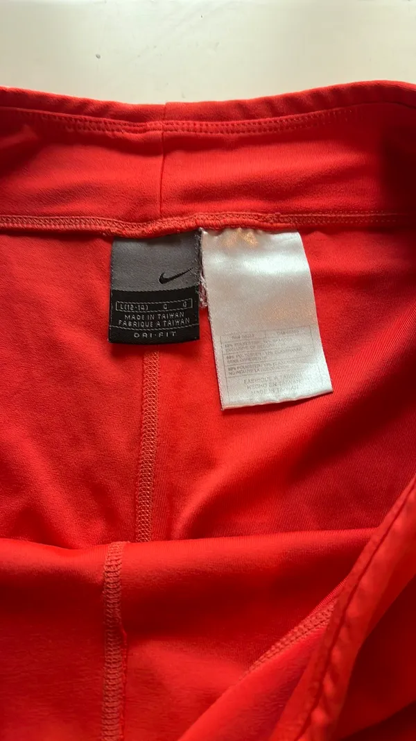 Nike Women’s Red Lounge Shorts - Image 2