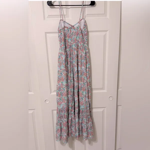 American Eagle Corset Tiered Midi Dress - Image 3