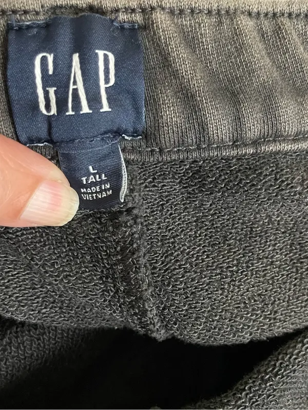 Gap Heavyweight French Terry Barrel Sweatpants Size Large Tall NWT - Image 8