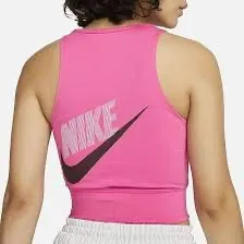 Nike Womens Sportswear crop dance tank small - Image 3
