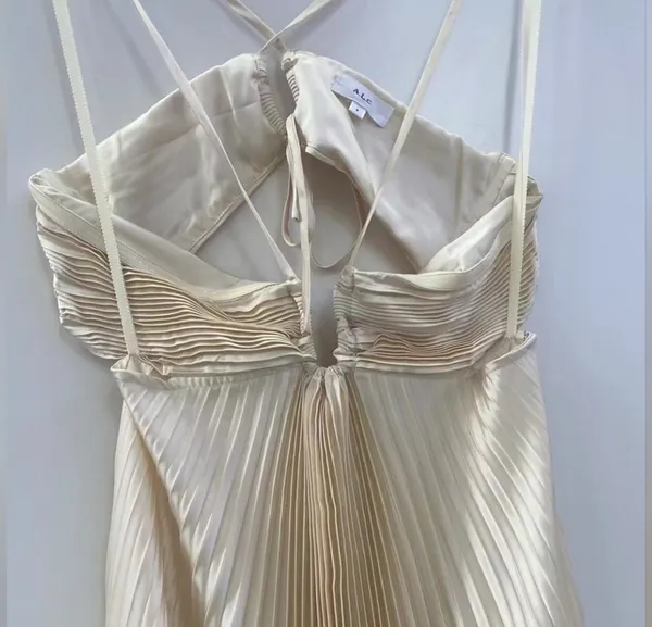 A.L.C Moria Satin Dress - Image 8