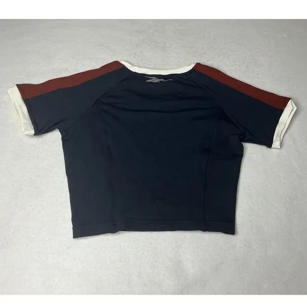 Vintage 90s Reebok Versa Training Crop Top Lycra Women's Size 38 Medium‎ - Image 2