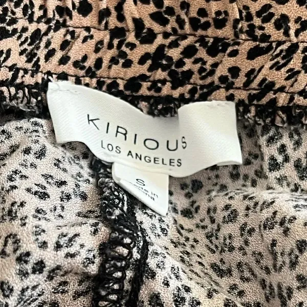 Kirious Los Angeles Leopard Wrap Skirt Women’s Small - Image 2