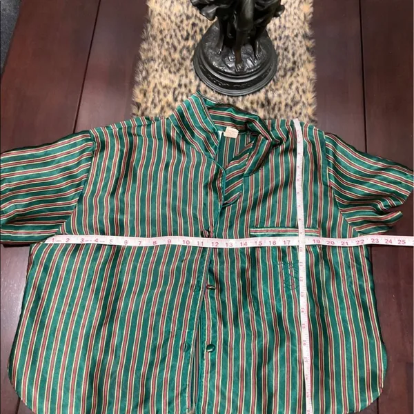 Gold‎ Label Vintage Victorias Secret Pj Top - Image 3