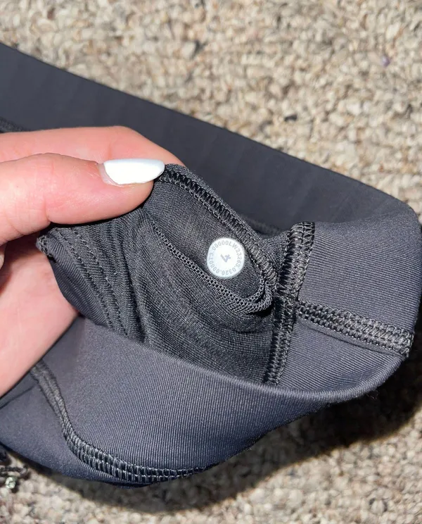 Lululemon Grey Energy Bra Size 4 - Image 3