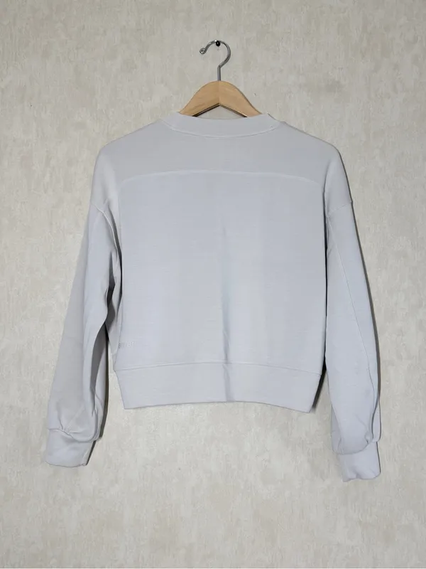 Lululemon Women’s Softstreme Perfectly Oversized Cropped Crew in Mojave Tan 4 - Image 4