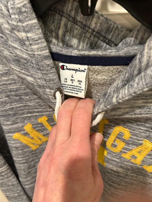 Champion University of Michigan hoodie - Image 5