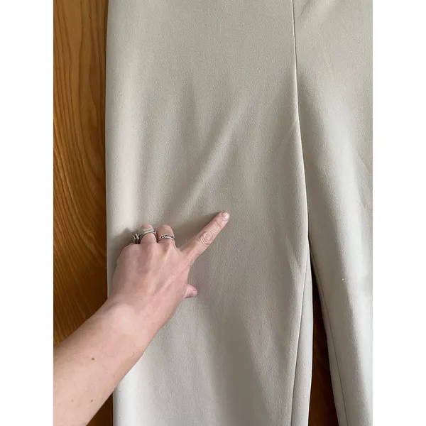 Express High Rise Pull On Cropped Trousers Size Small - Image 4