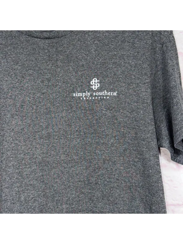 Simply Southern “Never Let Anyone Dull Your Sparkle” Graphic Tee Size Medium - Image 2