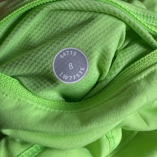 Lululemon Work It Out Shorts Zippy Green Neon Low Waist Workout Gym Size 8 - Image 4