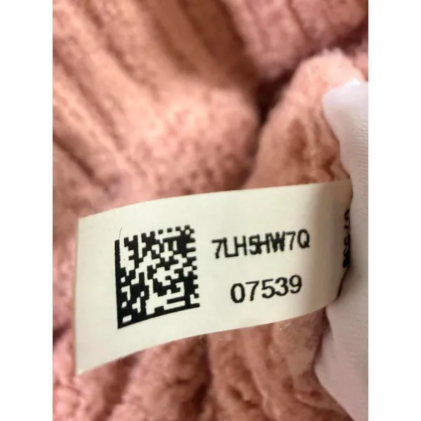 American Eagle Blush Pink Textured Knit Crewneck Sweater – Size Small - Image 5