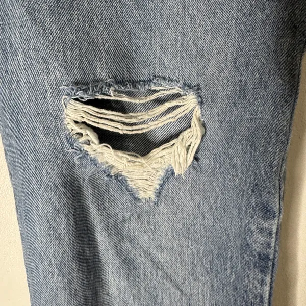 Levi’s 94 Baggy Wide Leg Jeans Size 27‎ X 31 Distressed - Image 6