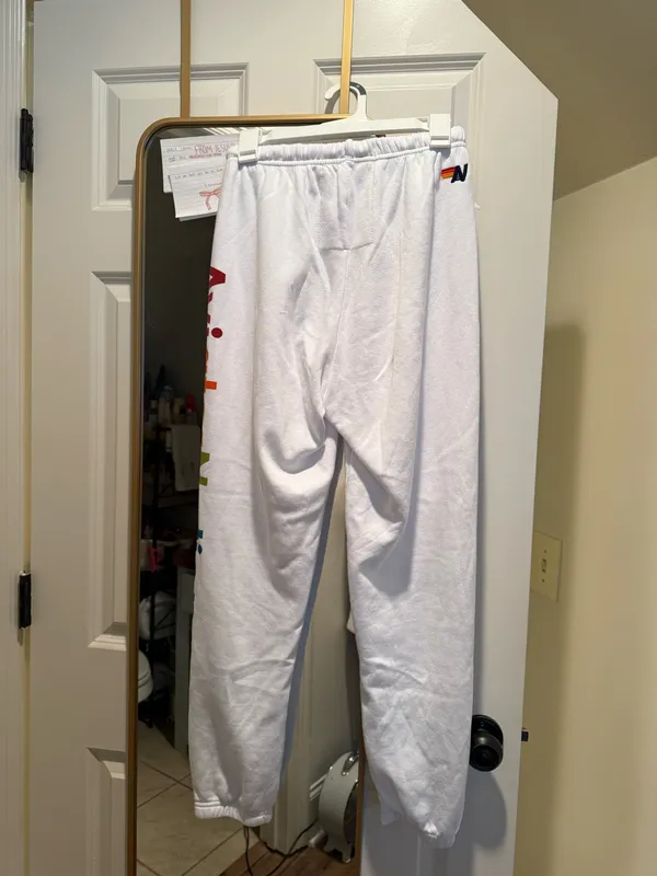Aviator Nation Sweatpants Rainbow - Image 4