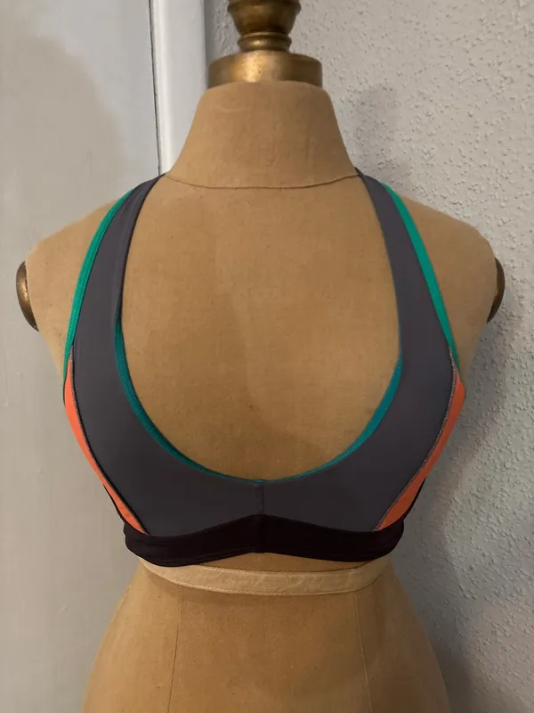 Without Walls Sports Color Block Exercise Bra XS Activewear Athleisure Casual - Image 2