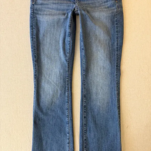American Eagle Kick Boot Next Level Stretch Jeans Womens 4 Short Blue - Image 9