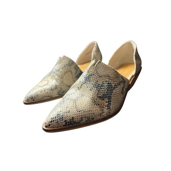 Chinese Laundry Sanz Heels Snakeskin‎ Python Pumps Womens 8 - Image 4