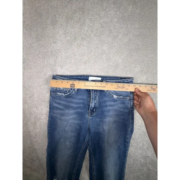 vervet‎ jeans Cropped straight leg distressed jeans 28 - Image 7
