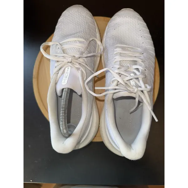 Under Armour Infinite Elite‎ Women's Size 9.5 US 3027199-100 White Gray Shoes - Image 8