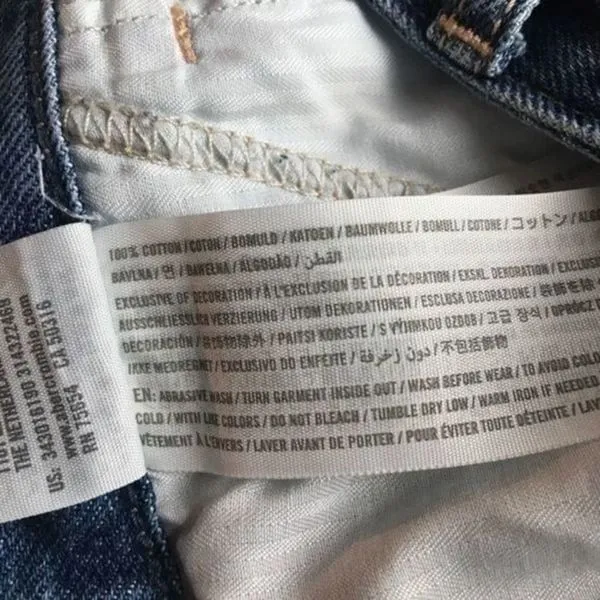 Hollister Ultra High Rise Denim Junior Size Jean Skirt - Image 4
