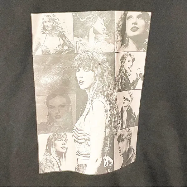 Taylor Swift Size Medium 2023 Eras Tour Black Hoodie Rare Merch - Image 2