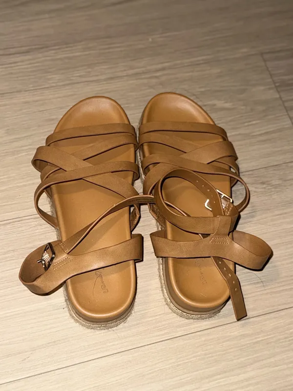 Target Strappy Sandals Tan - Image 2