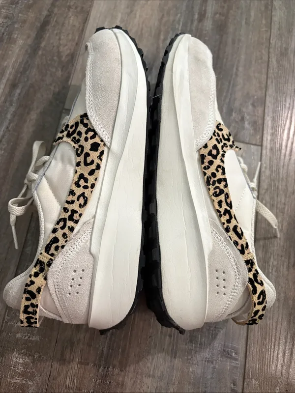 Nike Waffle Debut White Leopard Sneakers 9.5 - Image 12