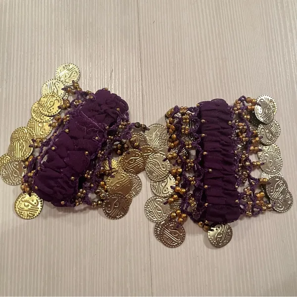 Handmade Belly dance cuffs - Image 2
