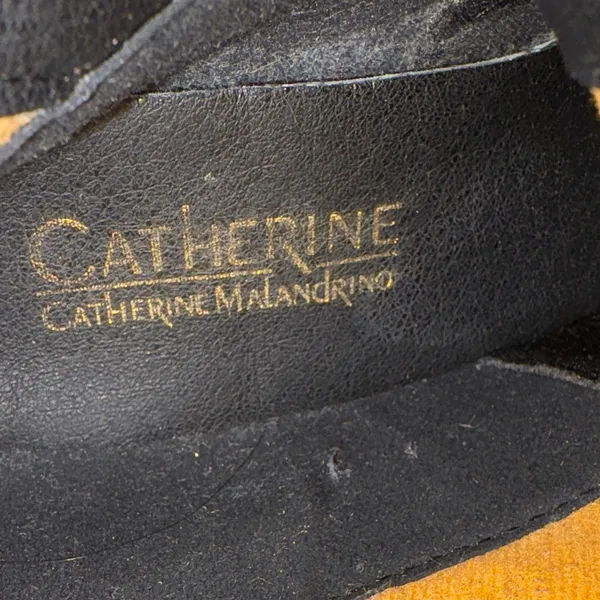Catherine Malandrino Red Croc Embossed Ankle Boots | Size 6.5 - Image 2