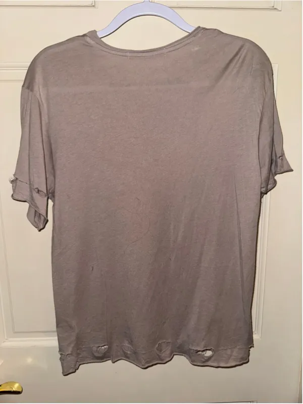 Daydreamer The Rolling Stones Graphic Tee, Size S, Beige - Image 4