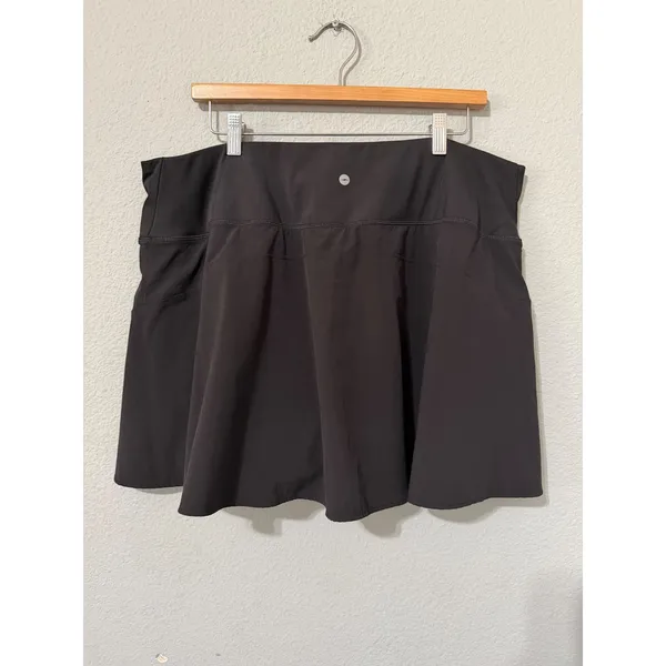 Avia Plus Size XXXL 22 Black Pleated Tennis Skort Athletic Skirt Active‎ Sporty - Image 4