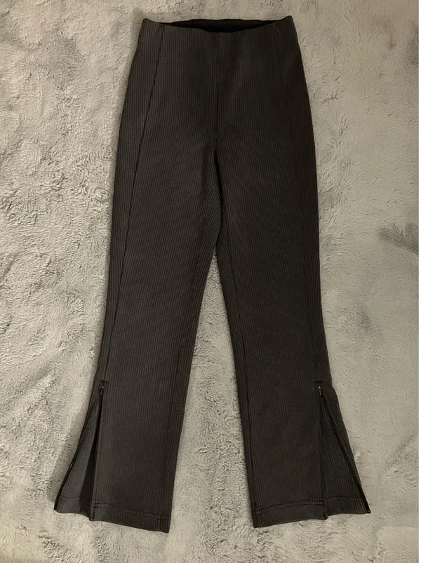 lululemon ribbed softstreme zip-leg 25” pant - Image 3