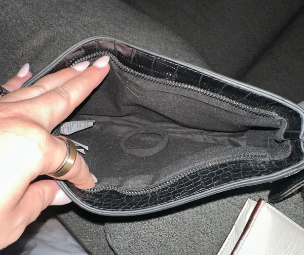 Black Shoulder Bag - Image 3