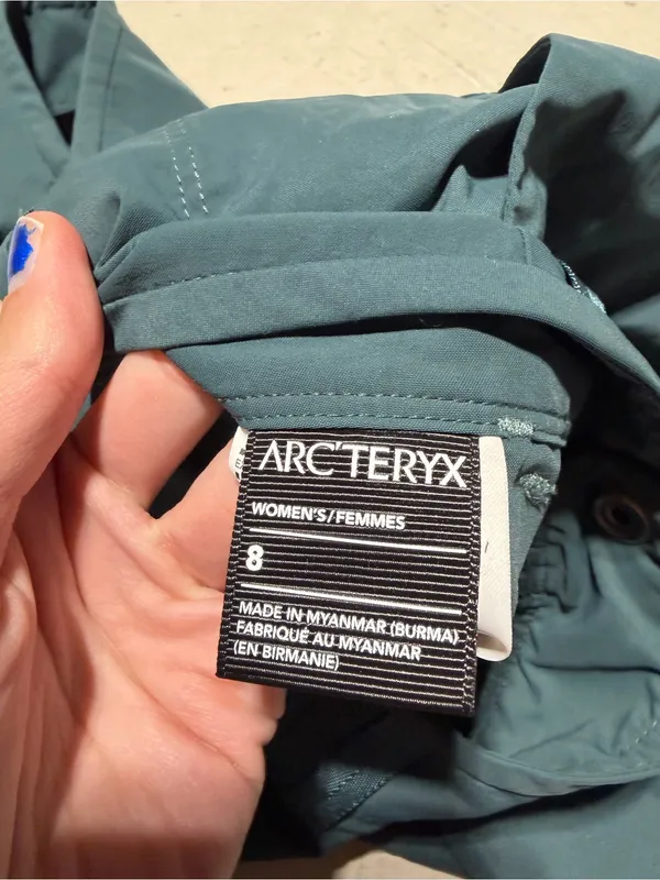 Arcteryx Teal blue hiking Shorts 8 - Image 8