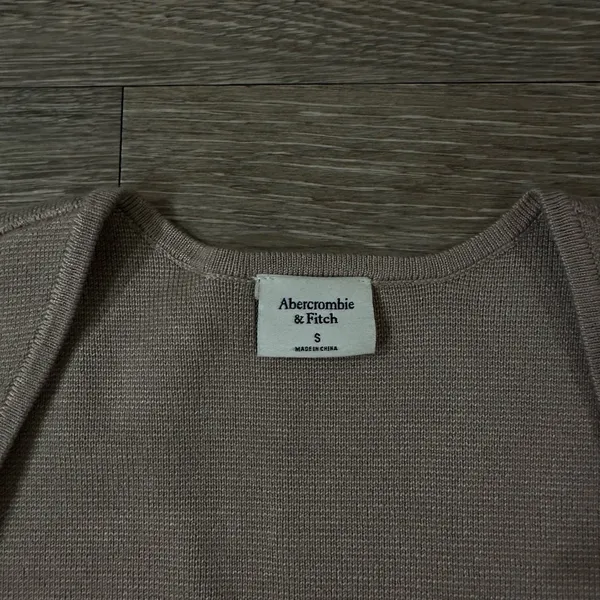 Abercrombie and Fitch Tan Sweetheart Bodysuit - Image 3