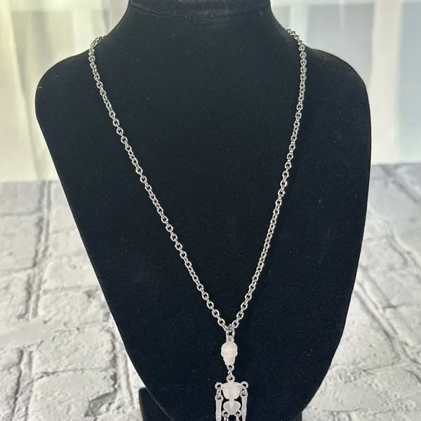 Skeleton Necklace Moveable Limb Steampunk Punk Skull Glow In The Dark Necklace - Image 8