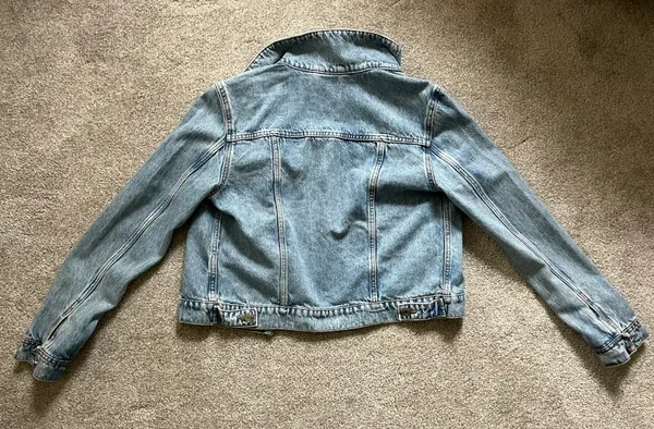 Garage Cropped Jean Jacket - Image 2