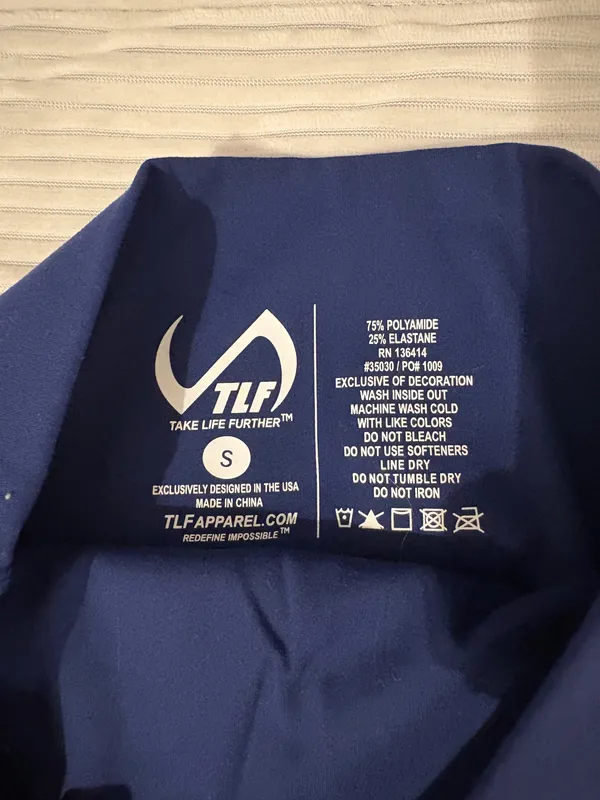 TLF Apparel shorts Blue - Image 3