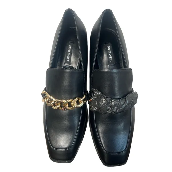 Nine West NEW Women's Black Onxe Slip On Loafer Size 8 #209 - Image 8