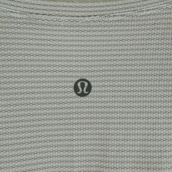 Lululemon Womens White Open Up Tie Back Flowy Athletic Workout Short Sleeve Tee - Image 12