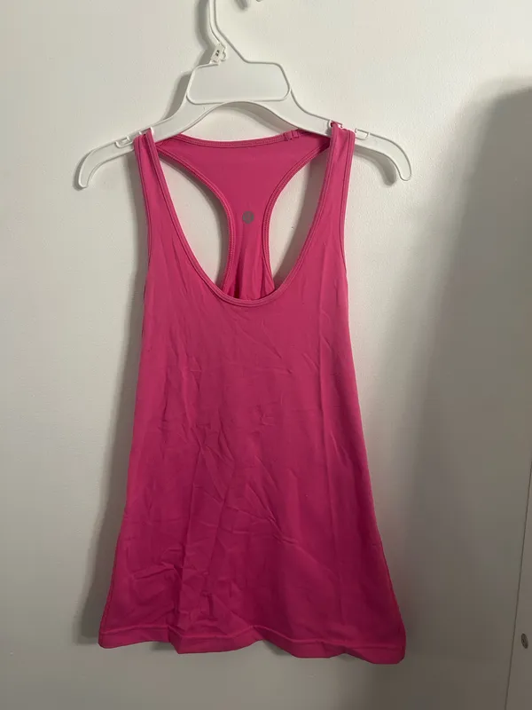 Lululemon Pink Cool Racerback Tank - Image 7