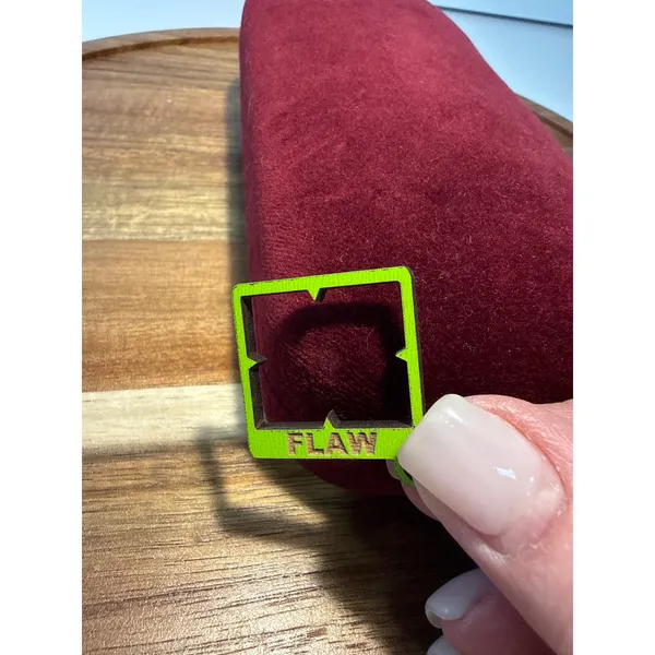 Gucci Burgundy Velvet Hardshell Sunglasses CASE ONLY Satin Lined Designer - Image 6