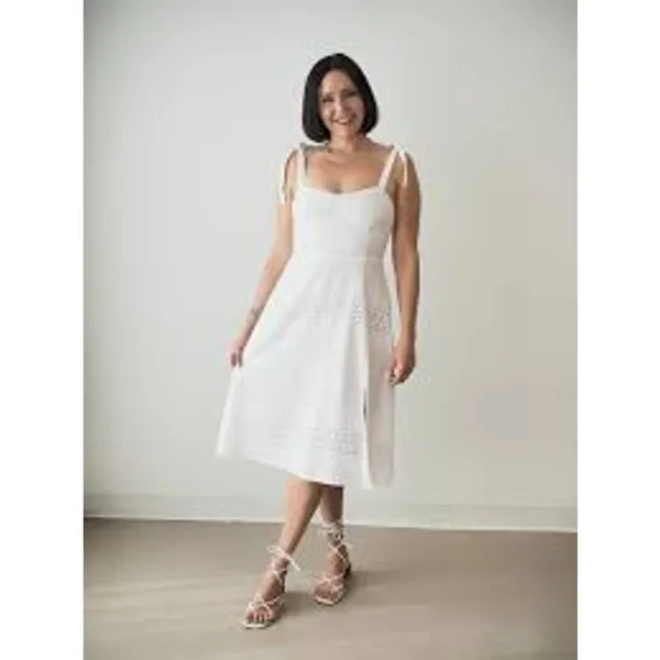 Steve Madden Carlynn Dress White Size 4 - Image 6