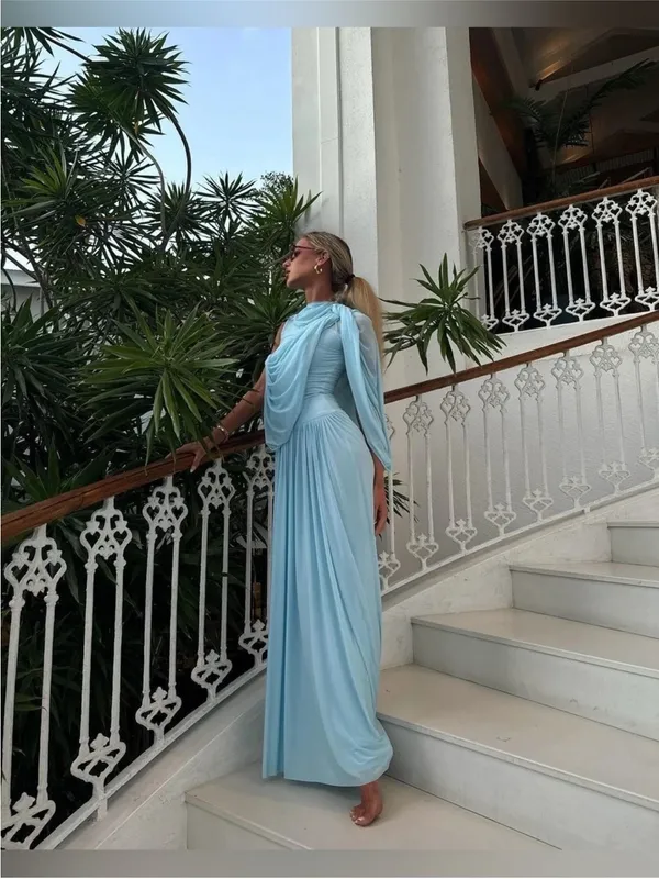 Deme by Gabriella Jasmine Dress Blue - Image 3